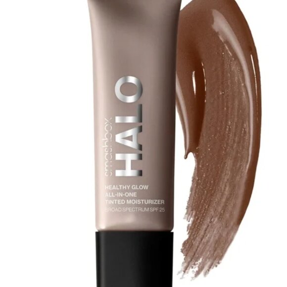 Smashbox Halo Healthy Glow Tinted Moisturizer SPF 25 - Deep Rich Neutral - Picture 1 of 3